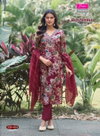 Rashmika Vol 2 By Diya Trends Vertican Kurti With Bottom Dupatta Wholesale In Surat